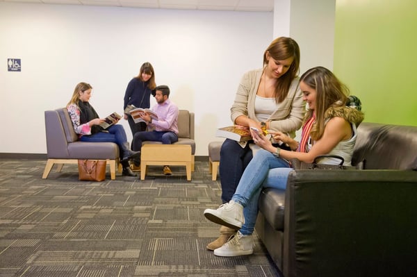 Classmates Studying at Stafford House